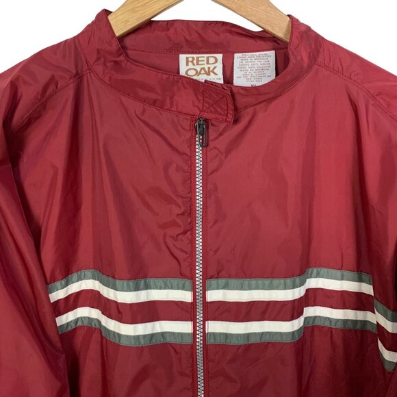 University of Alabama Crimson Tide Windbreaker Jacket XL Full Zip Nylon Mesh Lin - Picture 2 of 9